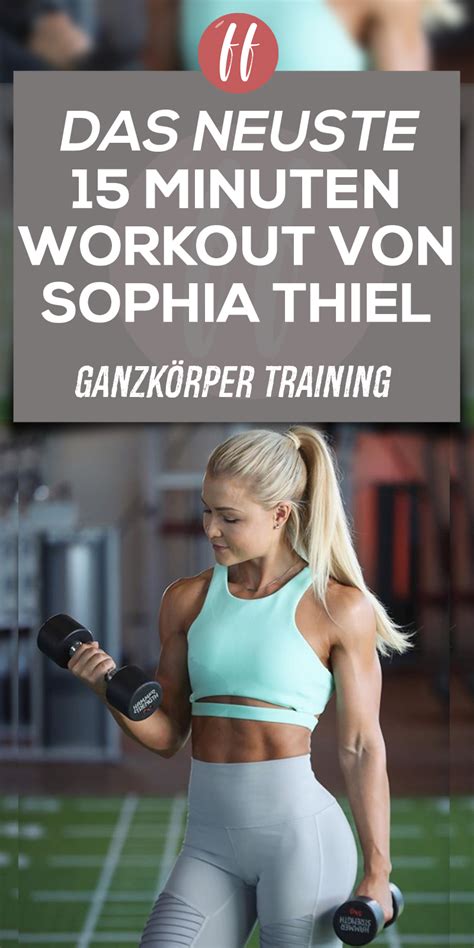 fitness dvd sophia thiel